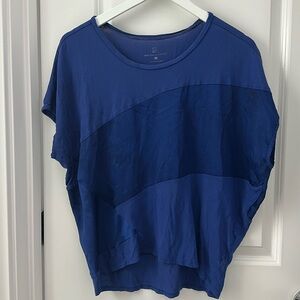 New York & Company Dark Blue Blouse Size S